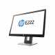 LCD HP 22" E222  black/silver, B+