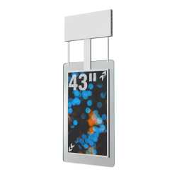 Double-sided advertising display TP-43  Quad-Core CPU/2GB RAM
